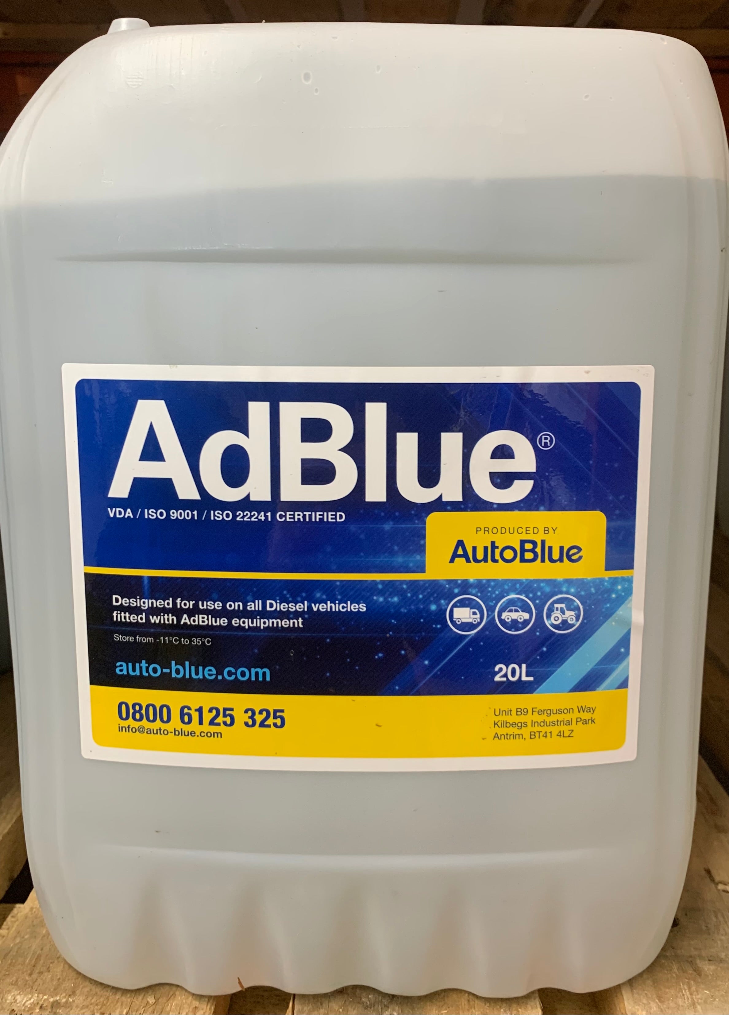Limax Blue / Adblue 20L Economic and Environmental Protection Material  Adblue - China Adblue, Cgt Adblue