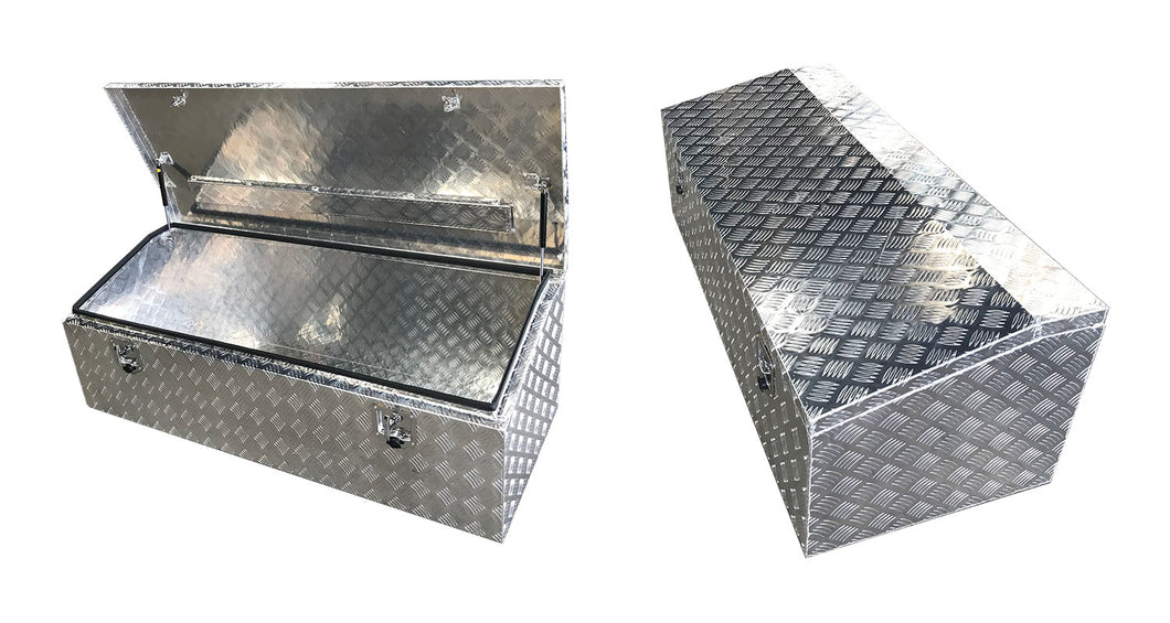 Aluminium Checker Plate Toolbox 1500 x 600 x 500mm