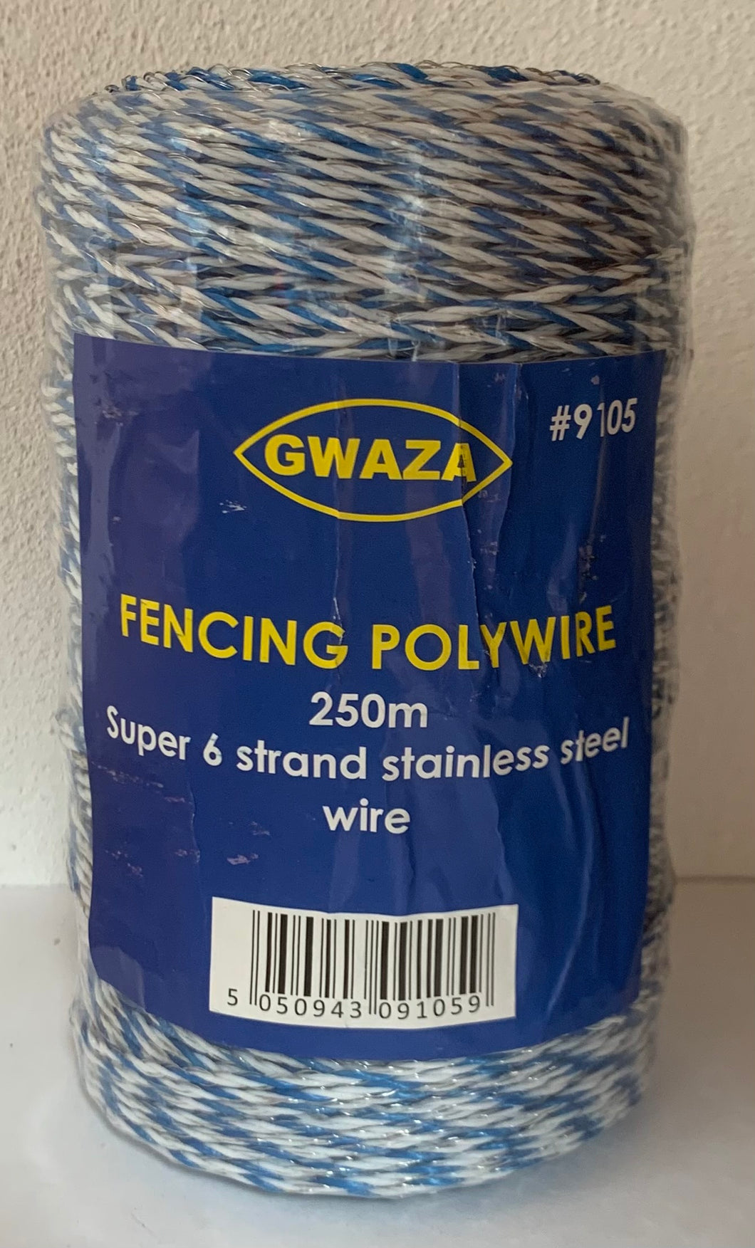 Electric Fence 6 Strand Stainless Steel Wire 250m
