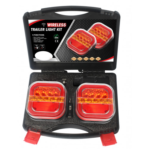 Wireless LED Magnetic Trailer Tail Light Kit
